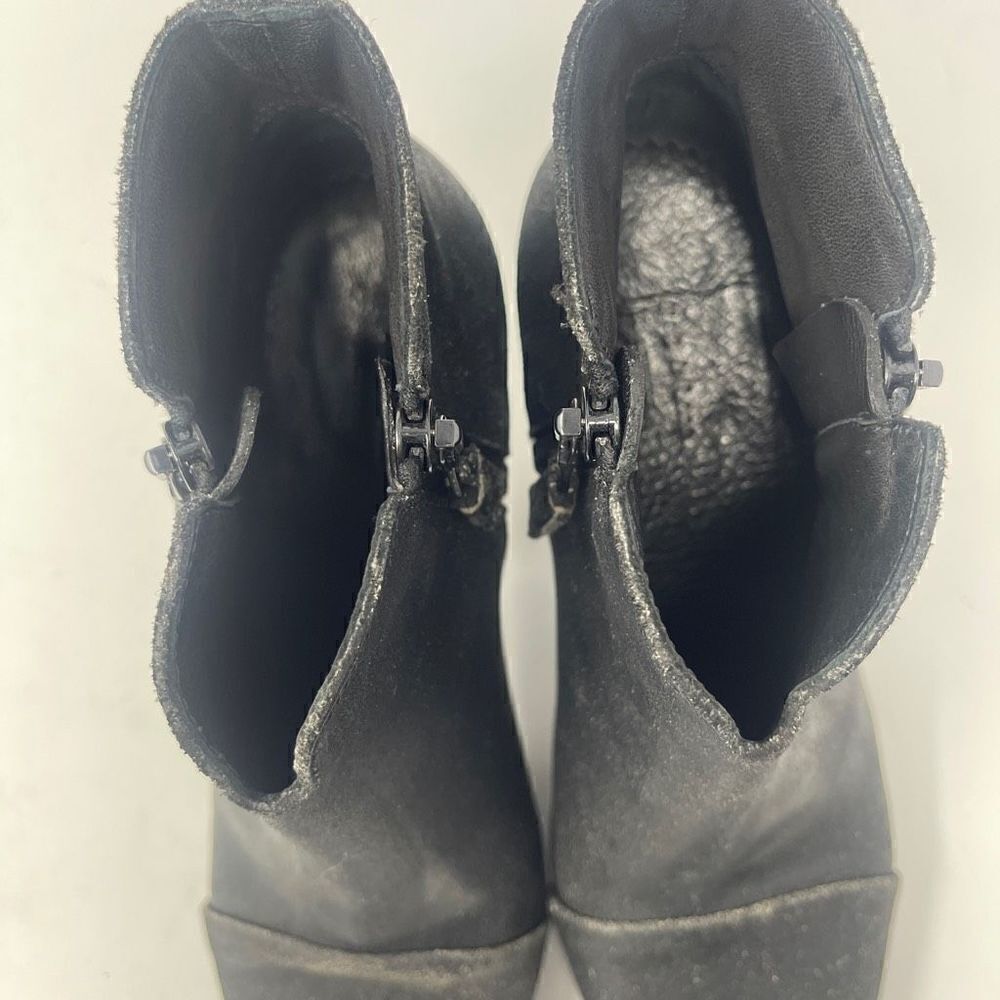 Rag & Bone Suede Coated Margot Boot - Black Sz 37… - image 6